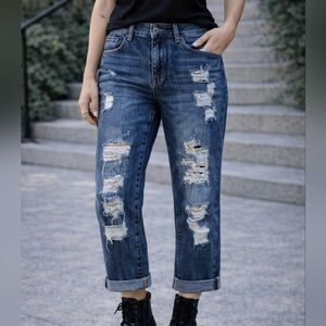 Women's SoHo Ankle Blue Jeans Size 2